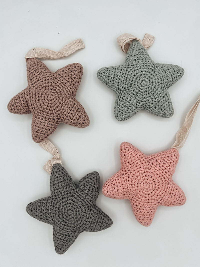 Woven Star Pacifier Holder