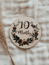 Floral Milestone Plates