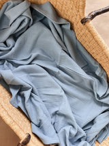 By The Sea Blue Swaddle