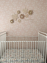 Wildflower Crib Sheet (Standard Size)